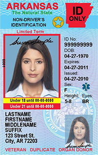 New Arkansas Driver’s License and Identification Card | Department of ...